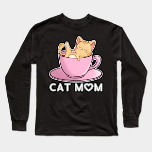 cat mommy Long Sleeve T-Shirt